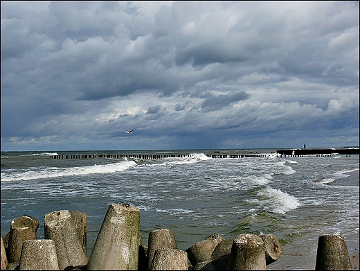 Widok na Batyk. Koobrzeg.