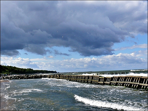 Widok na Batyk. Koobrzeg.