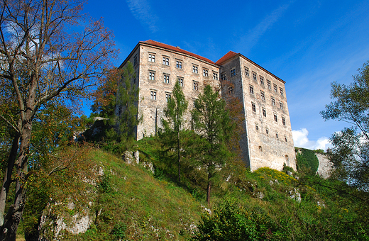 Renesansowy zamek w Pieskowej Skale.