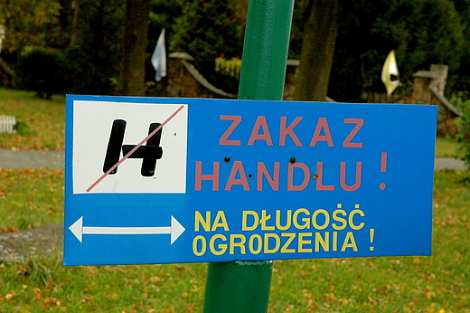 Czarna - zakaz handlu