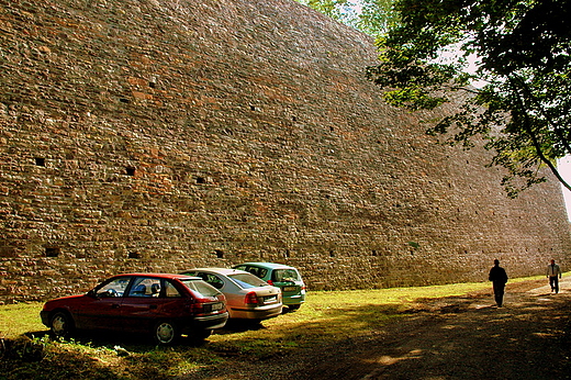 Bobrza - mur oporowy w zakadzie wielkopiecowym