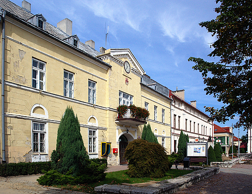 Olkusz. Fragment rynku.