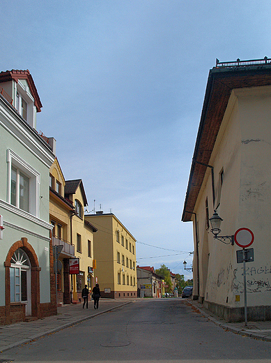 Olkusz. Ulica Augustiaska.