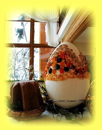 Jajo w hotelu w Zakopanem