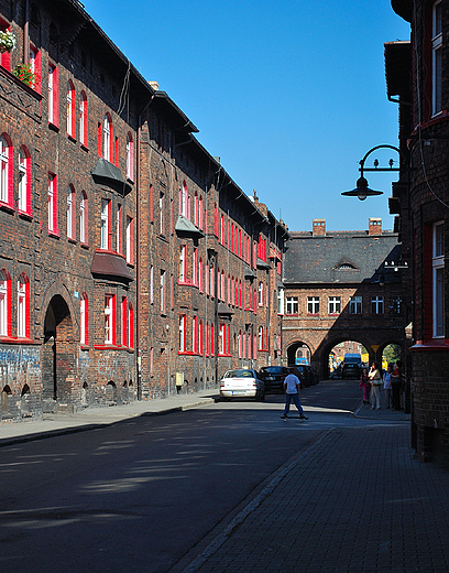 Nikiszowiec. Ulica Czechowa.