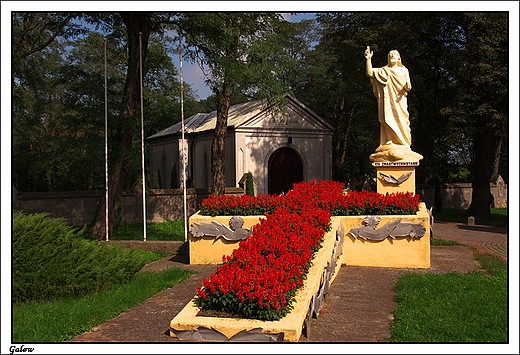 Galew - pomnik Chrystusa Zwyciskiego