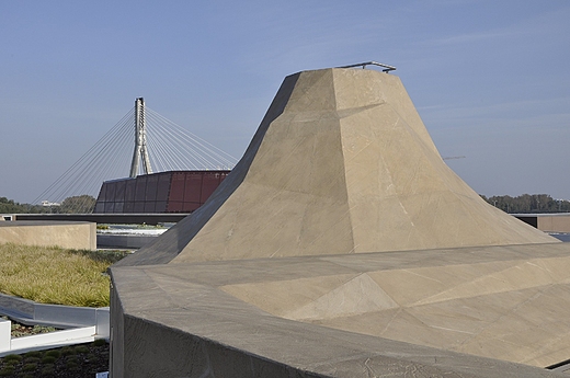 Warszawa, Powile, Centrum Nauki Kopernik (na dachu)