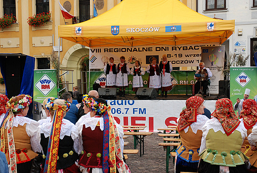 Kulinarna impreza na skoczowskim rynku