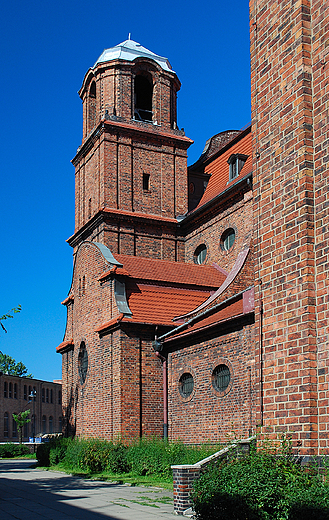 Nikiszowiec. Fragment kocioa w. Anny.