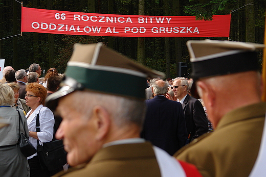 Obchody 66. rocznicy bitwy partyzanckiej. Gruszka