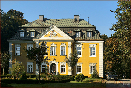 Pałac hr.Zborowskiego w Rudołtowicach - 1752r.