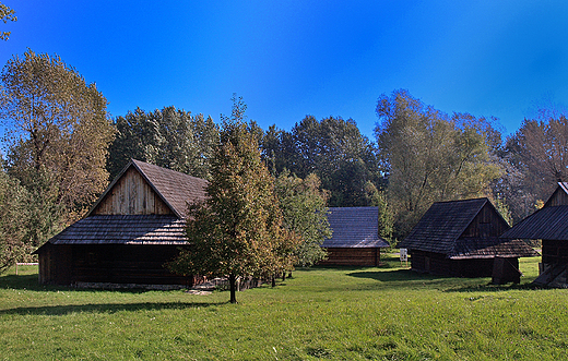 Grnolski Park Etnograficzny. Zagroda bogatego chopa z Istebnej z 1794r.