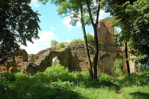 Zawieprzyce - ruiny zamku