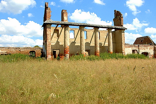 Zawieprzyce - ruiny oranerii