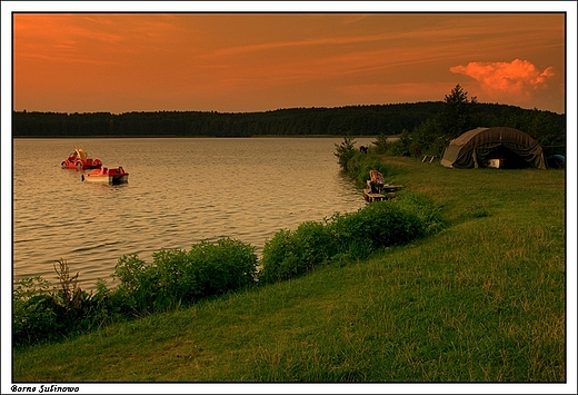 Borne Sulinowo - fragment jeziora Pile