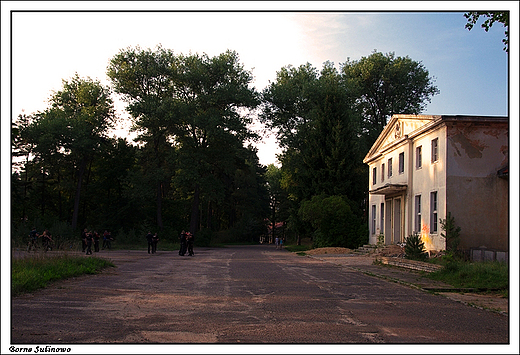 Borne Sulinowo - plac przed domem oficera