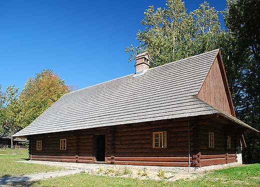 Grnolski Park Etnograficzny. Szkoa z Wapienicy z XIX wieku.