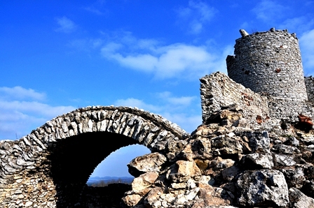 Fragment zamku w Ogrodzieńcu