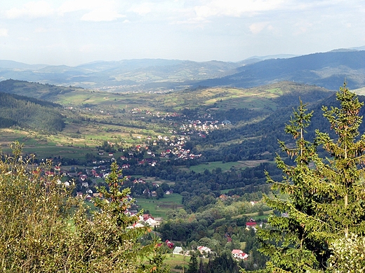 Koczy Zamek - widok ze szczytu