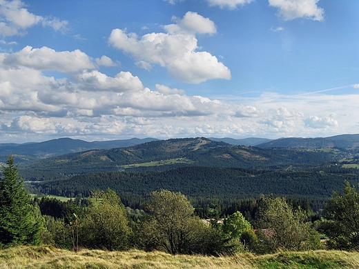 Koczy Zamek - widok ze szczytu