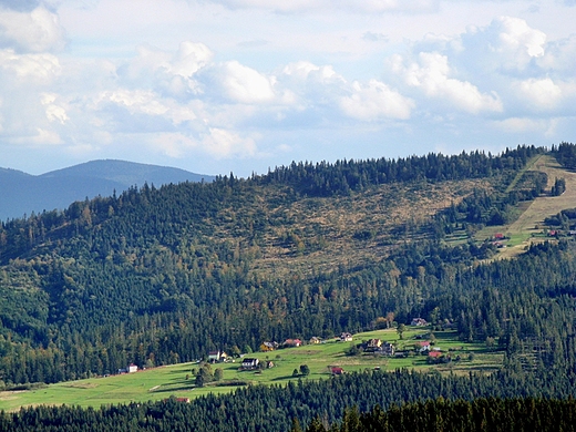 Koczy Zamek - widok ze szczytu