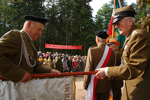 Obchody 66. rocznicy bitwy partyzanckiej. Gruszka