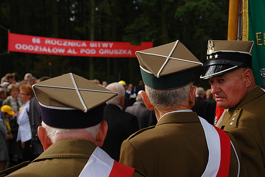 Obchody 66. rocznicy bitwy partyzanckiej. Gruszka