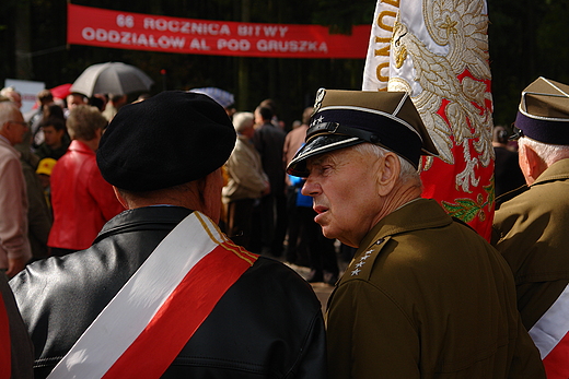 Obchody 66. rocznicy bitwy partyzanckiej. Gruszka