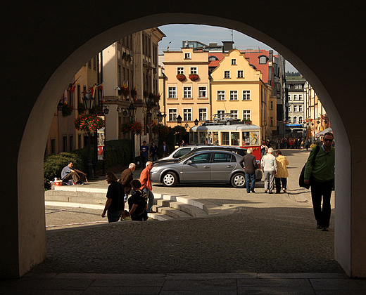 rynek w Jeleniej Grze