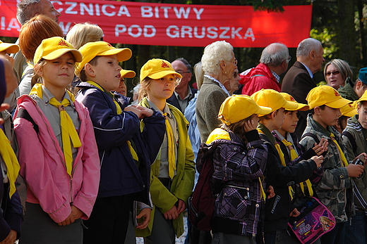 Obchody 66. rocznicy bitwy partyzanckiej. Gruszka