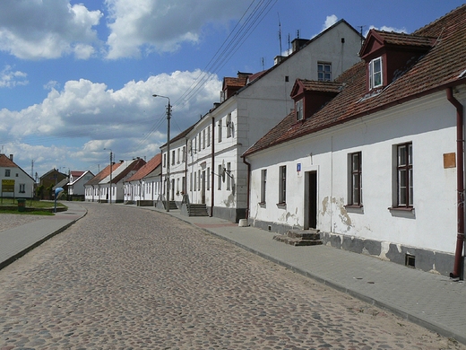 Tykocin, ulica przez miasto