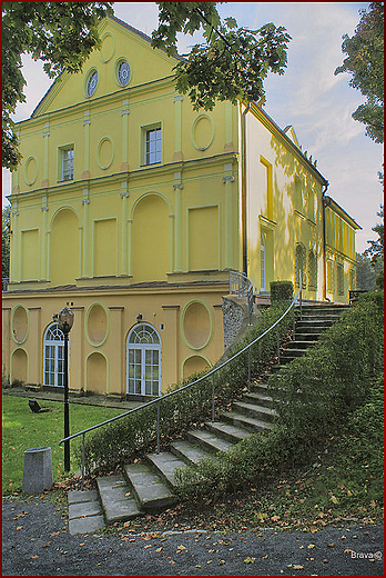 Zamek w  Rogowie Opolskim - XVIw.