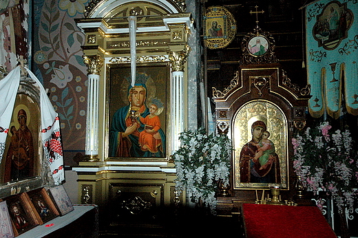 Hrubieszw - ikonostas w cerkwi prawosawnej