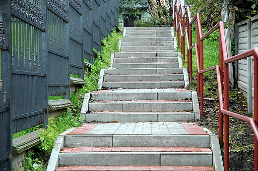 Hrubieszw - schody do nikd