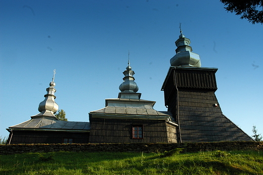 Czarna - zrekonstruowana cerkiew