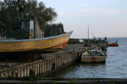 port rybacki w Piaskach