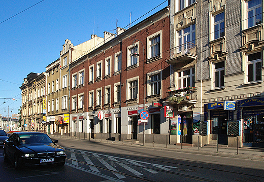 Krakw-Podgrze. Ulica Limanowskiego.