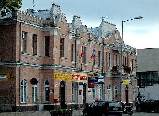Hrubieszw - zabudowa przy pryncypalnej ulicy