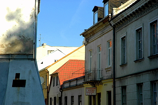 Piotrkw Trybunalski - ulica w rdmieciu