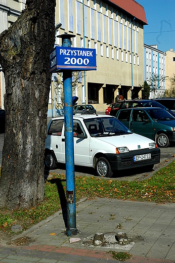 Piotrkw Trybunalski - lad po Przystanku 2000