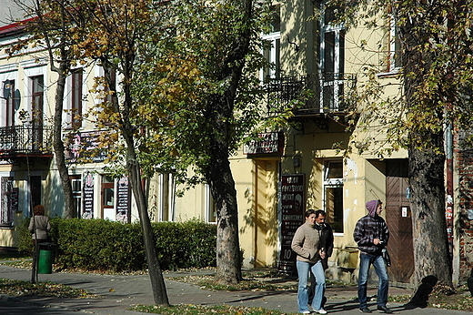 Piotrkw Trybunalski - ulica w centrum