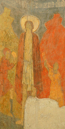 Wilica -malowida ruskie w prezbiterium