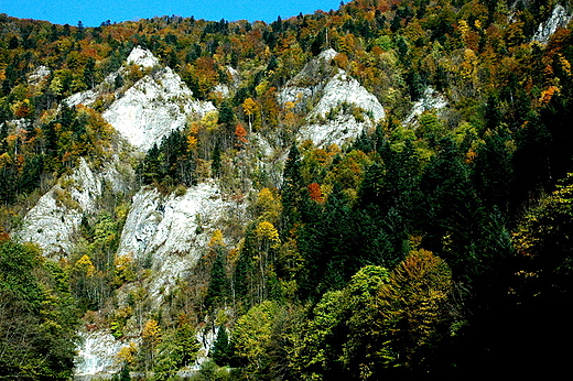 Pieniny - masyw Mnichw