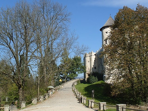 Wejcie do zamku w Niedzicy