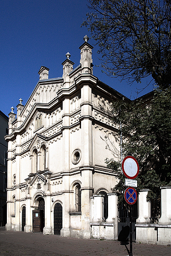 Krakw. Synagoga Tempel na Kazimierzu.