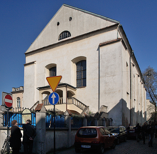 Krakw-Kazimierz. Synagoga Izaaka.
