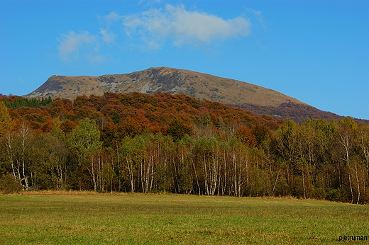 Tarnica w barwach jesieni