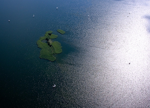 Jezioro abab. Wyspa Ilma