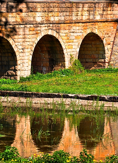 Most do zamku w Krasiczynie