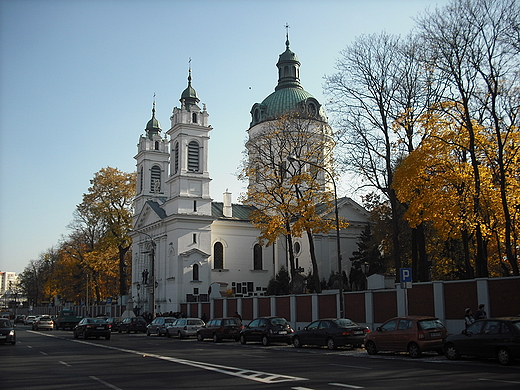 Warszawa. Stare Powzki. Koci p.w. Karola Boromeusza.